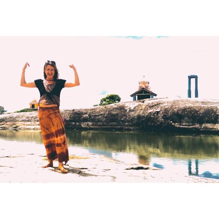 At Kudumbigala Monastery, Panama, Sri Lanka